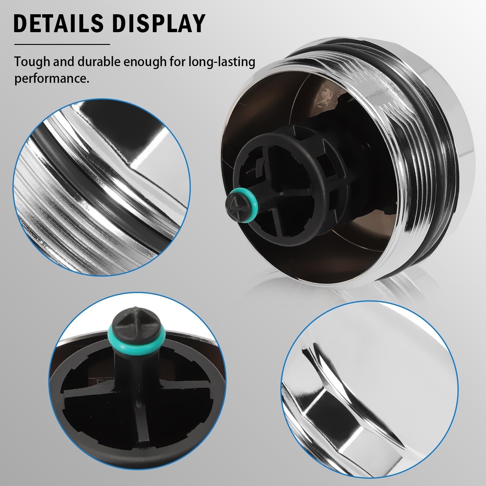 filtro dell'olio motore Coperchio Filtro Olio In Alluminio Adatto Per N52 N20 N54 N55 125i 320i 325i 328i 330i X5 X3 525i 528i 530i 740i 11427525334