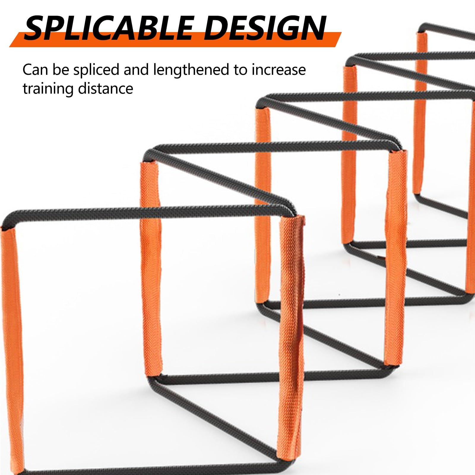 Scala Di Agilità Scala Di Velocità, Attrezzatura Di Allenamento Pieghevole, Allenamento Sportivo All'aperto, Allestimento Immediato, Con Borsa Di Trasporto Per Calcio E Pallacanestro(20 Grids)