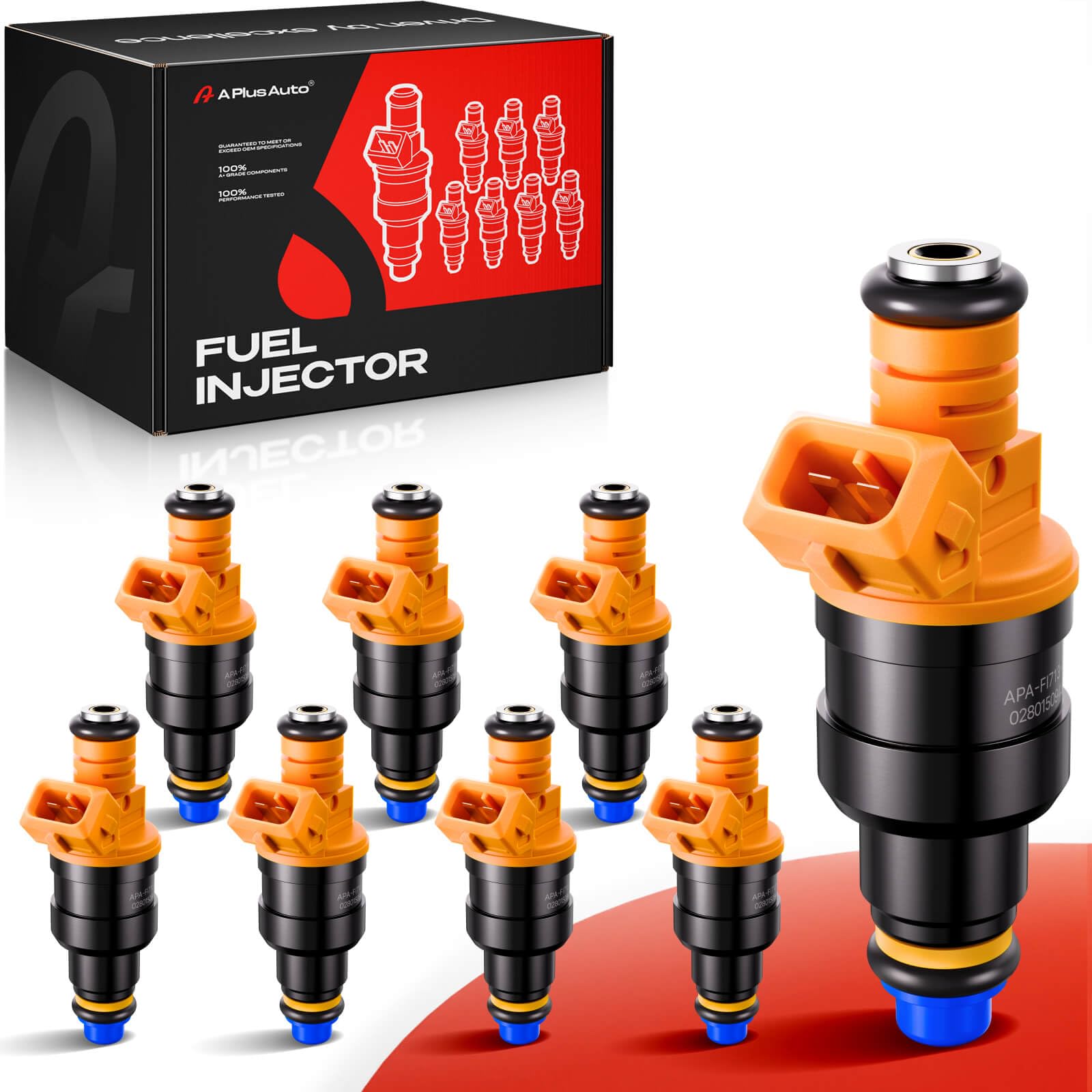 Fuel Injectors Compatible with 4.6L 5.0L 5.4L 5.8L Ford Lincoln