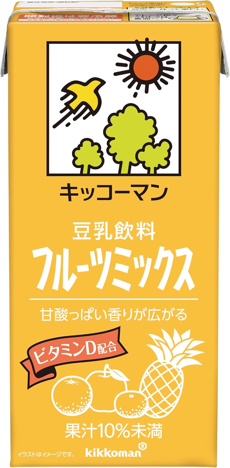 【キッコーマン】豆乳フルーツミックス1000ml×6本 定期おトク便で驚きの価格！(定期おトク便適用時)