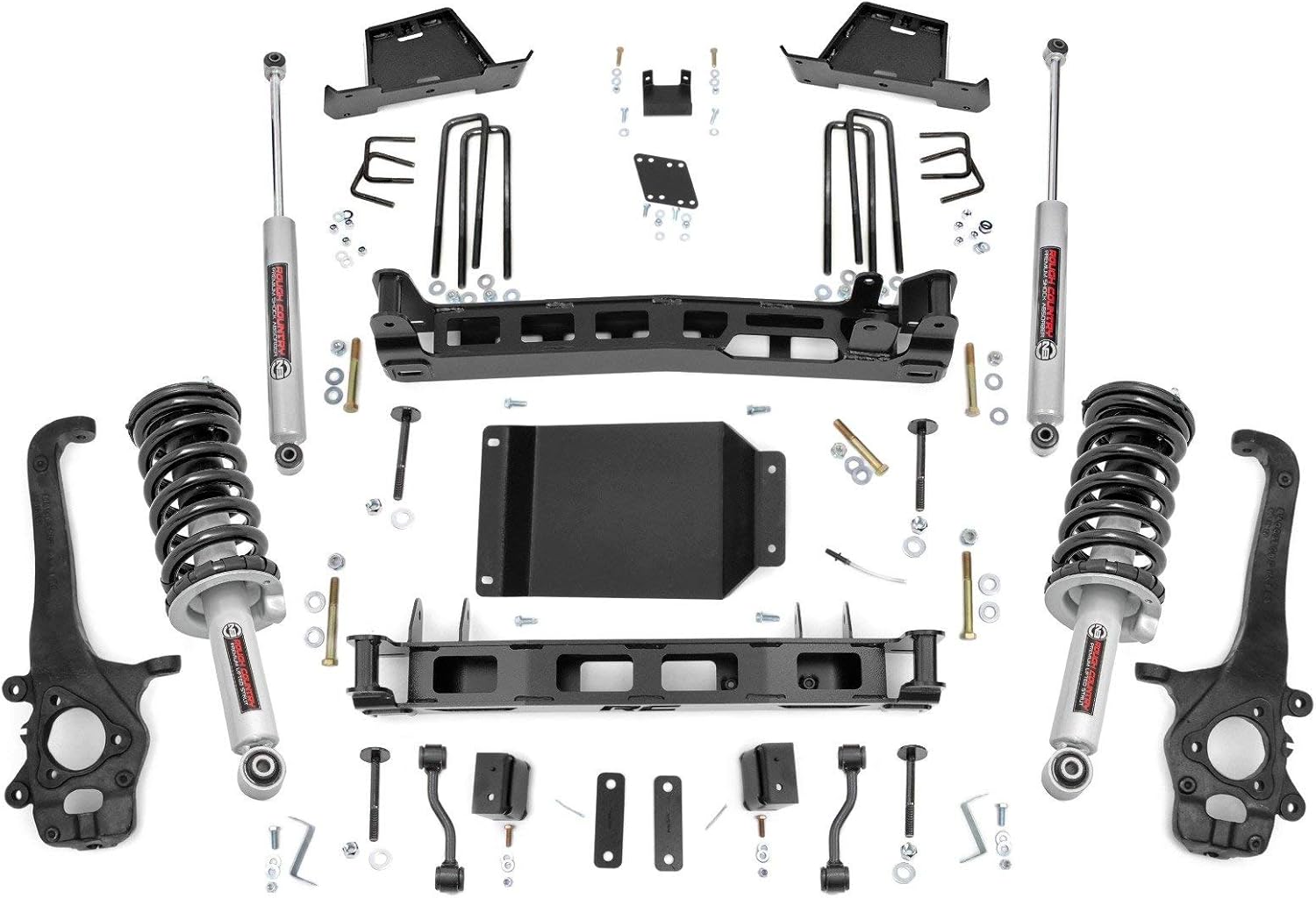 Rough Country 6" Lift Kit w/N3 Struts for 2004-2015 Nissan Titan 4WD - 875.23