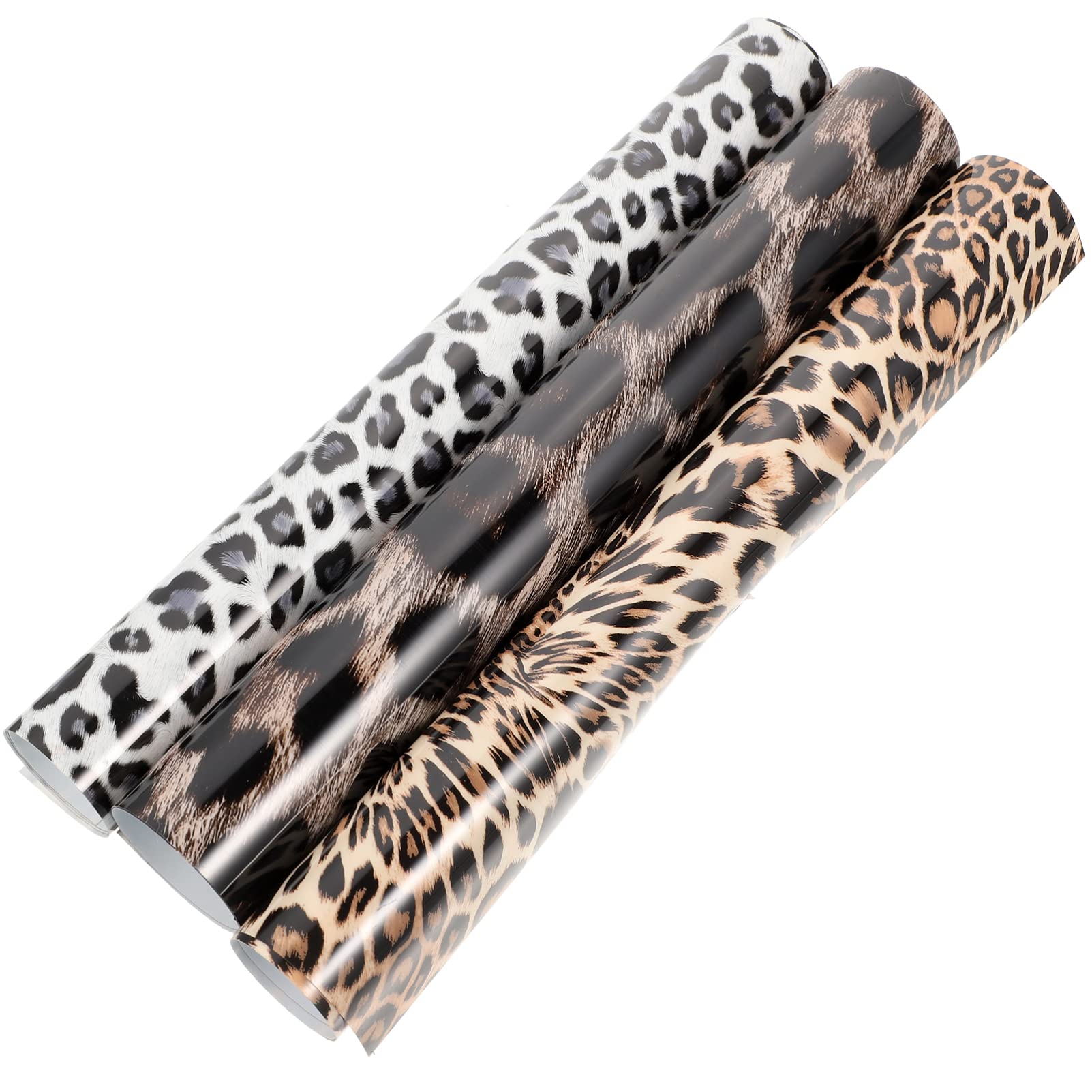 6、アイロンプリントシート ヒョウ柄と足跡 6、アイロンプリントシート ヒョウ柄と足跡