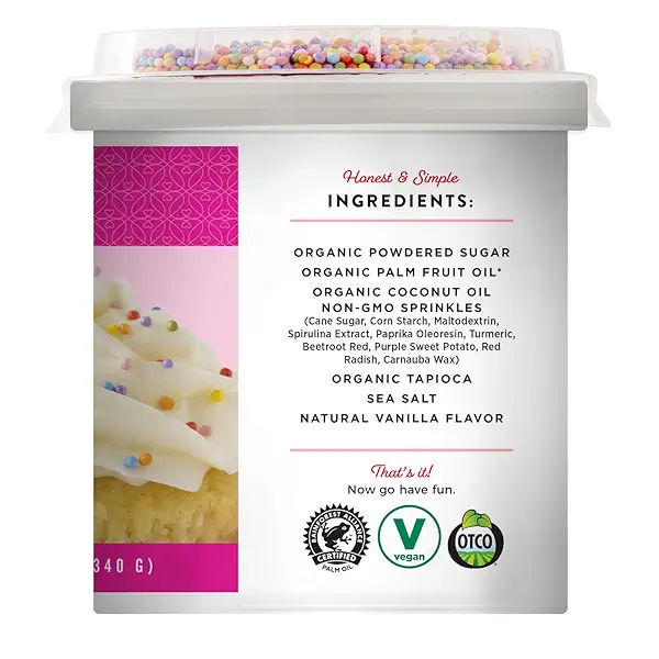 Miss Jones Baking Co Confetti Pop Frosting, 11.98 OZ 8
