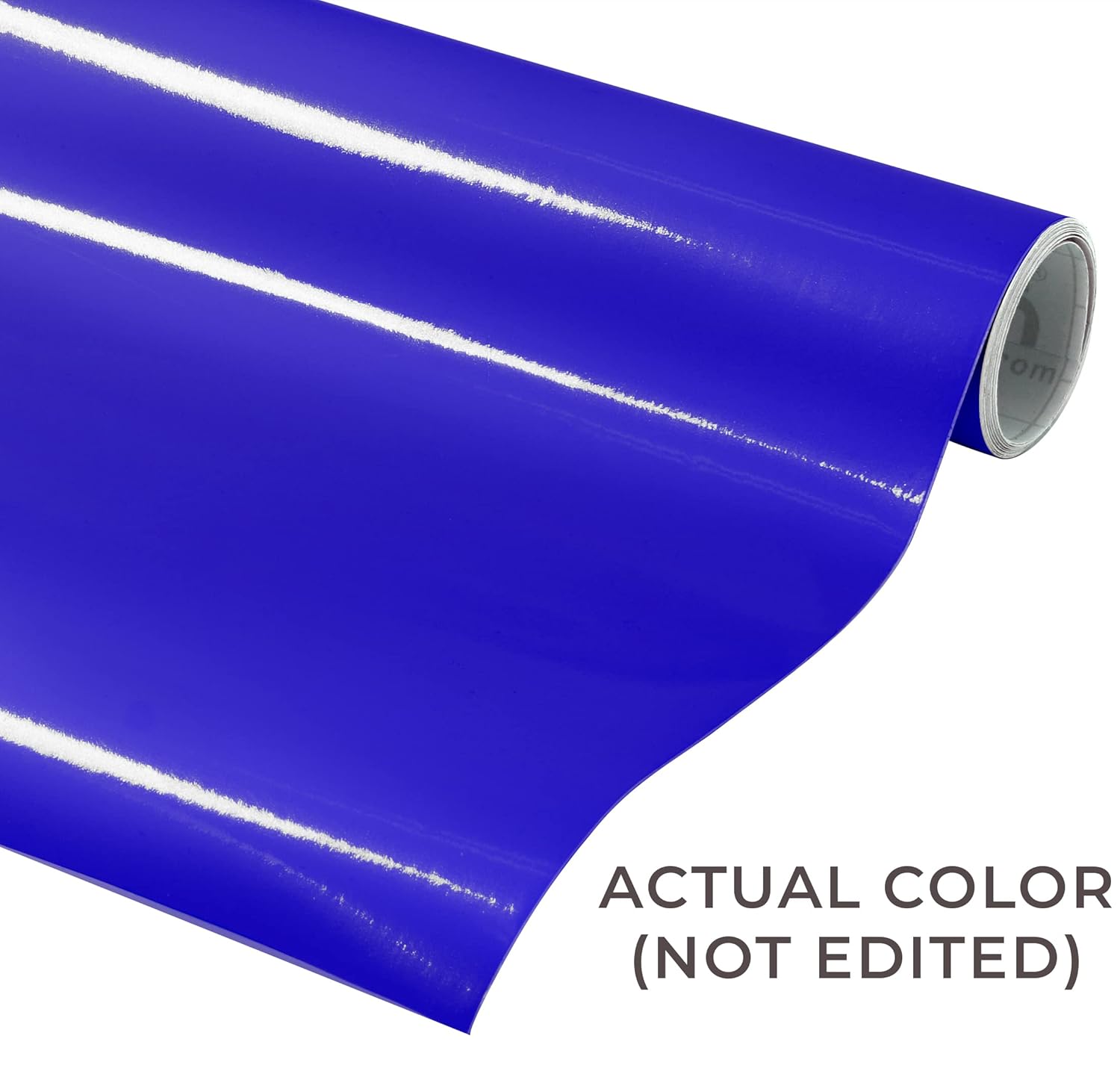 VViViD Brilliant Blue Gloss DECO65 Permanent Adhesive Craft Vinyl for Cricut, Silhouette & Cameo (11.8" x 100ft Extra Large Roll)
