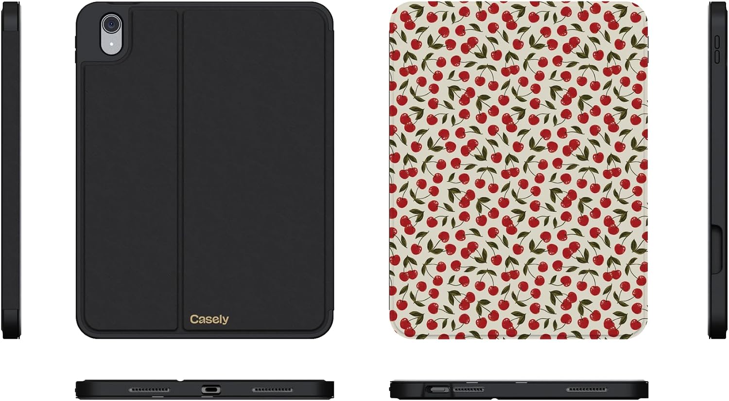 Casely iPad 10.9" (10th Gen / A16) Case | Cherry on Top | Red Cherry