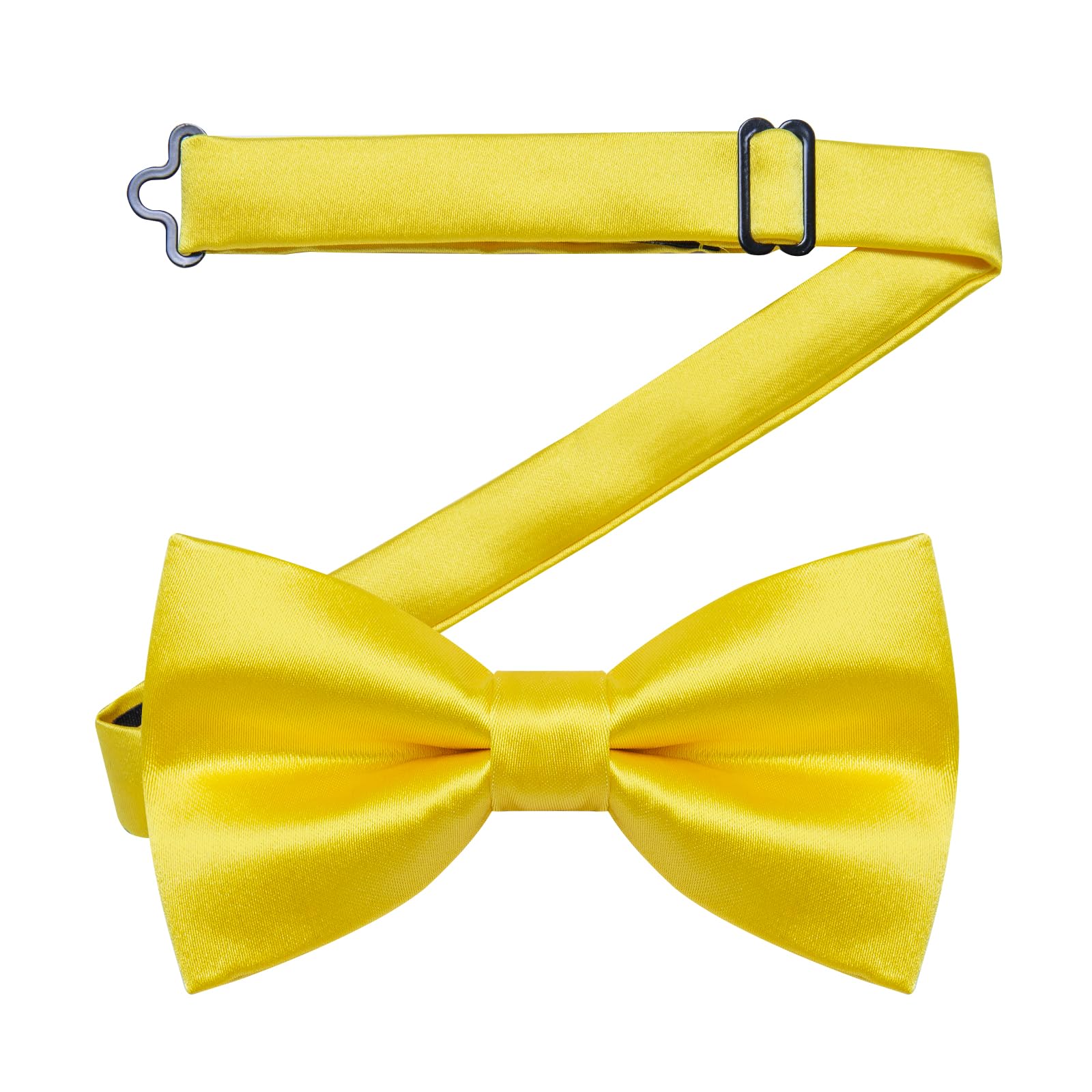YourTies Bow Ties for Men Pre-Tied Adjustable Bow Tie Coloful Satin Bowtie
