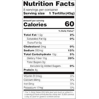 Ole Xtreme Wellness Tomato & Basil | 8 Size Flour Tortillas |Carb Friendly |Keto Certified | 12.7 oz.| 8 Count (Pack of 4)