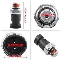 Vista 3 de Interruptor de sensor de presión de aceite D1843A, compatible con Chevy Equinox Colorado Trailblazer Traverse Impala Cadillac SRX XTS Buick Enclave