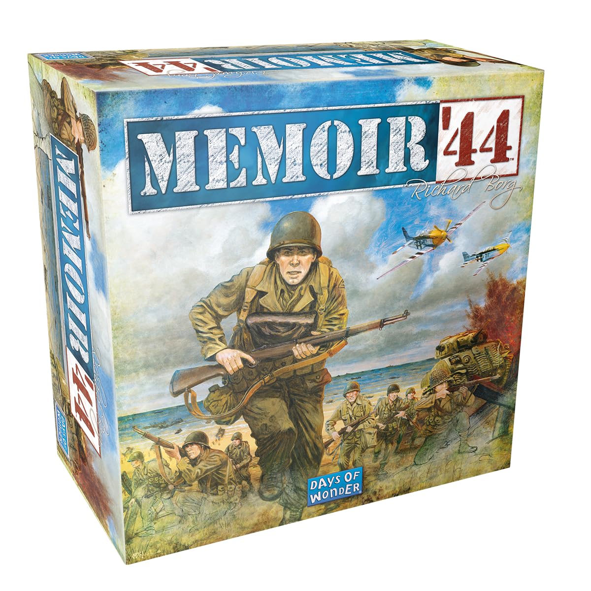 Spielworxx, Memoir '44, Connoisseur Game, 2-4 Players, 12+ Years, 30-45 Minutes, German