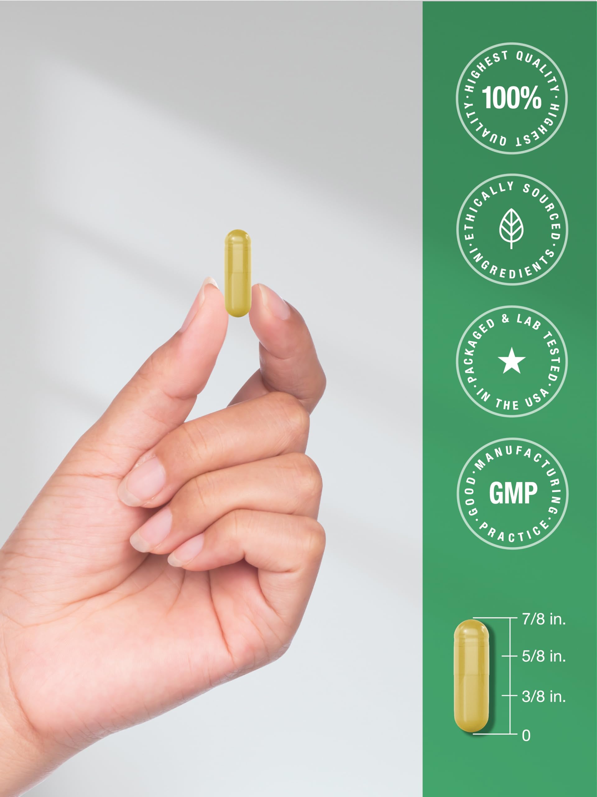 Horbäach Berberine with Ceylon Cinnamon Complex | 120 Veggie Capsules — Amazon image 7