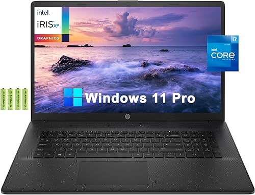 HP Computadora portátil empresarial 17 de 17.3" HD+ (1600 x 900) Windows 11 Pro, Intel Deca-Core i7-1255U de 12 generación (hasta 4.7 Ghz), 16 GB de