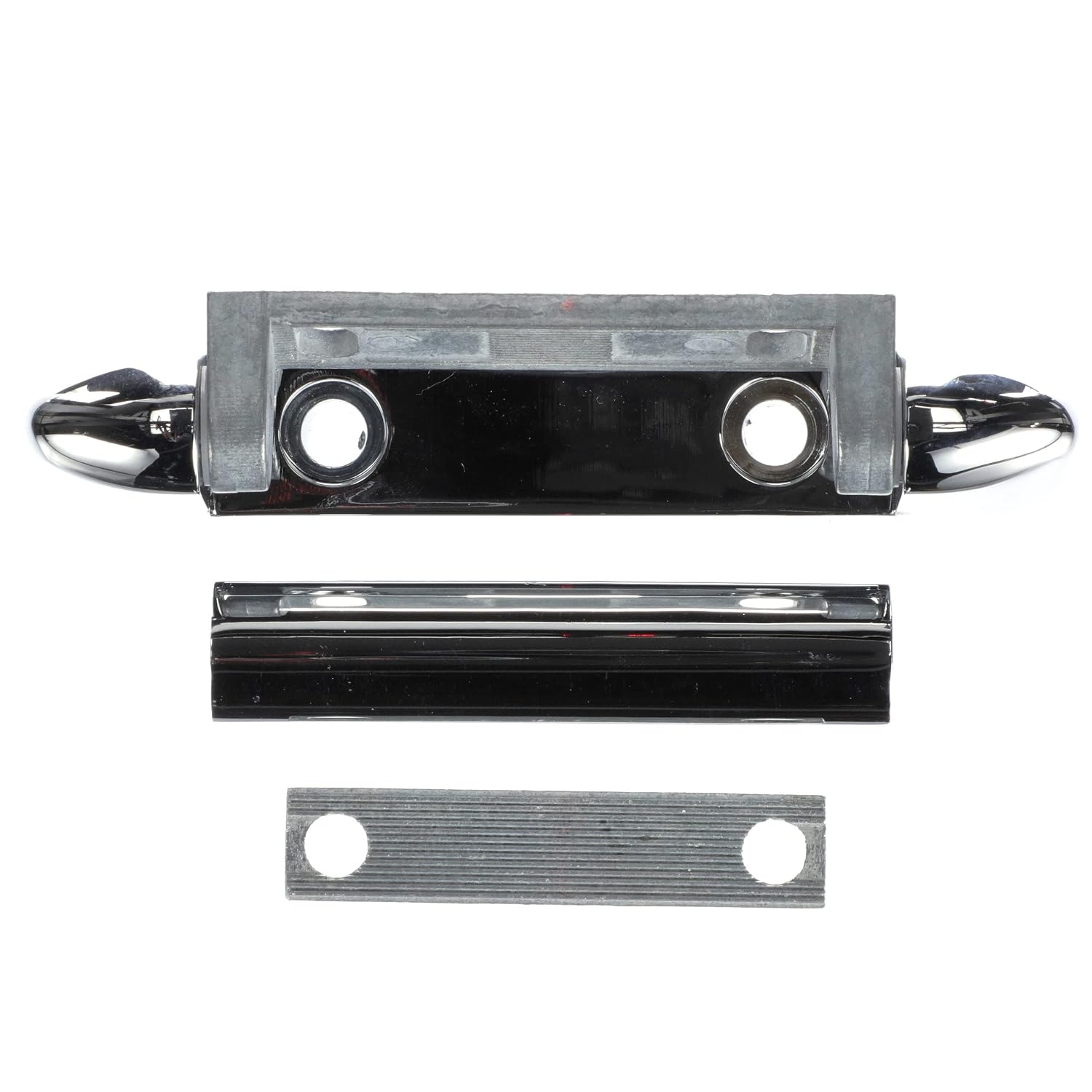 1-1/4" Offset Chrome Plated Die Cast Standard Duty Edgemount Hinge