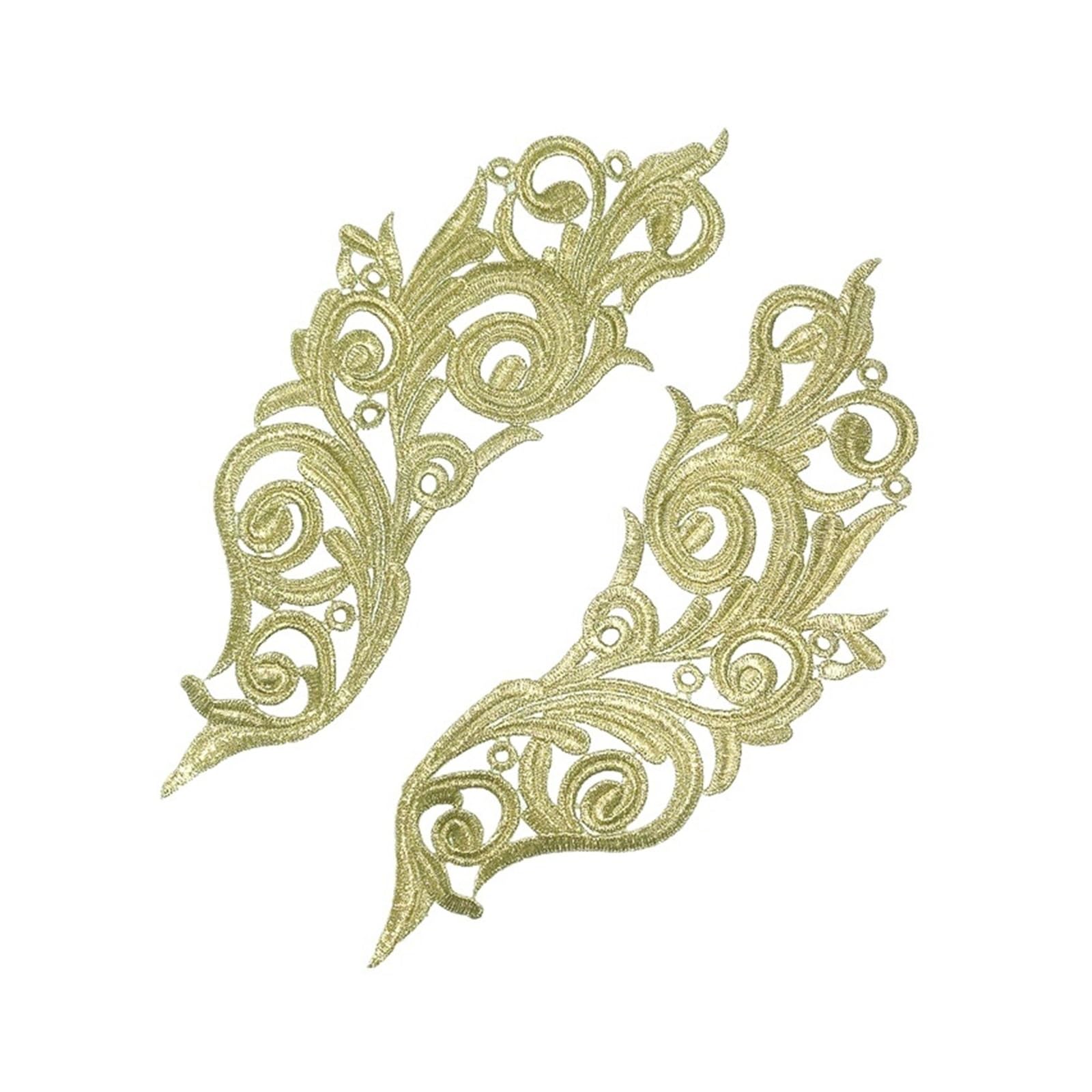 Dentelle 3D brodée d'exception Da827 pour col de robe de haute couture et voile de mariée