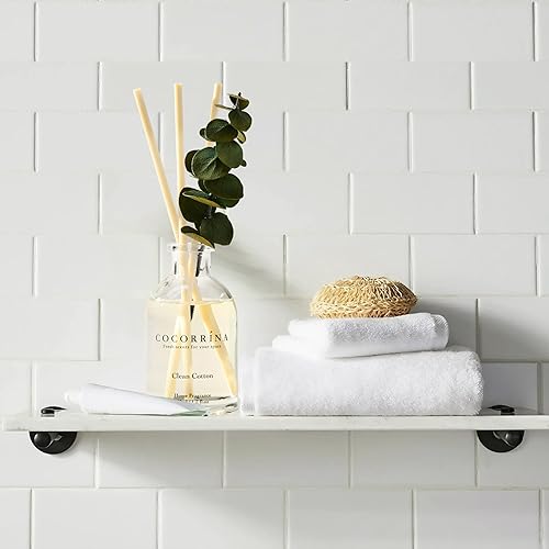 Miniatura 7 de COCORRÍNA Juego de 3 difusores de aceite perfumado de eucalipto de eucalipto, bosque negro, aroma de algodón limpio, 1.7 onzas líquidas cada uno,