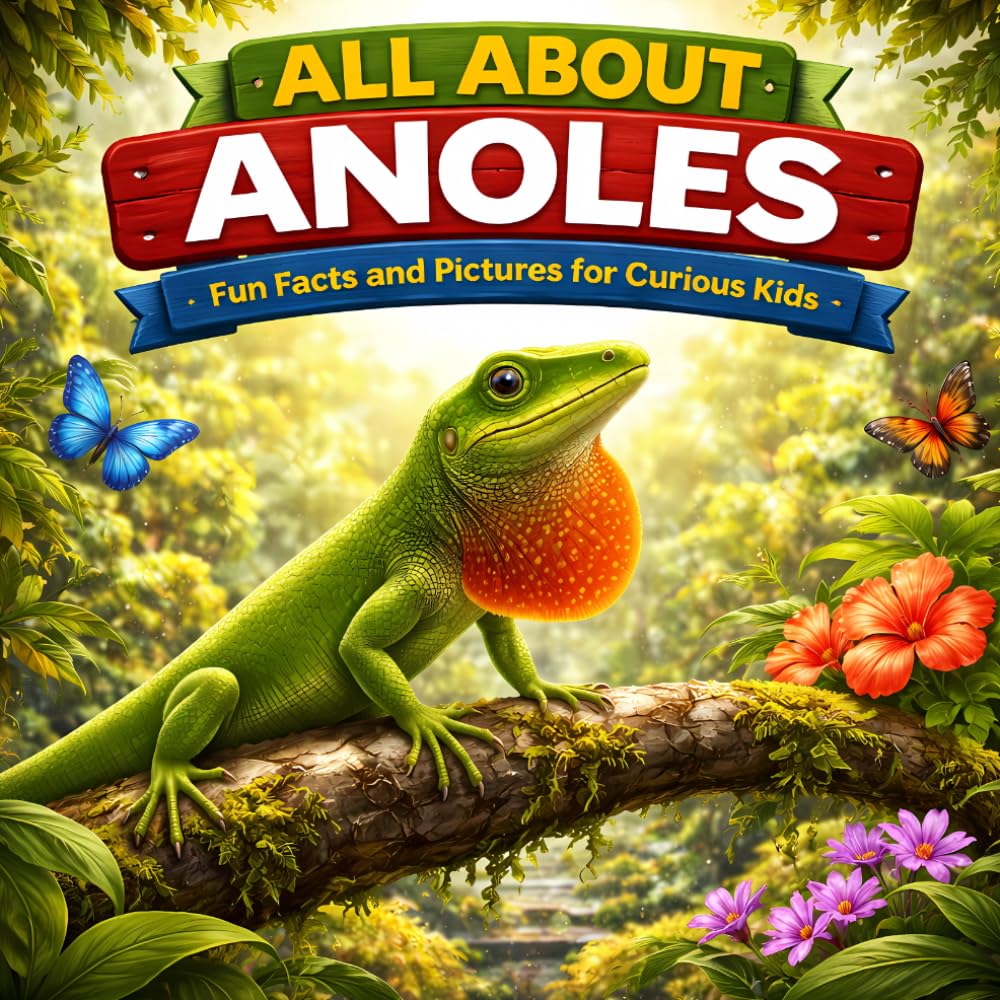 All About Anoles: Fun Facts and Pictures for Curious Kids