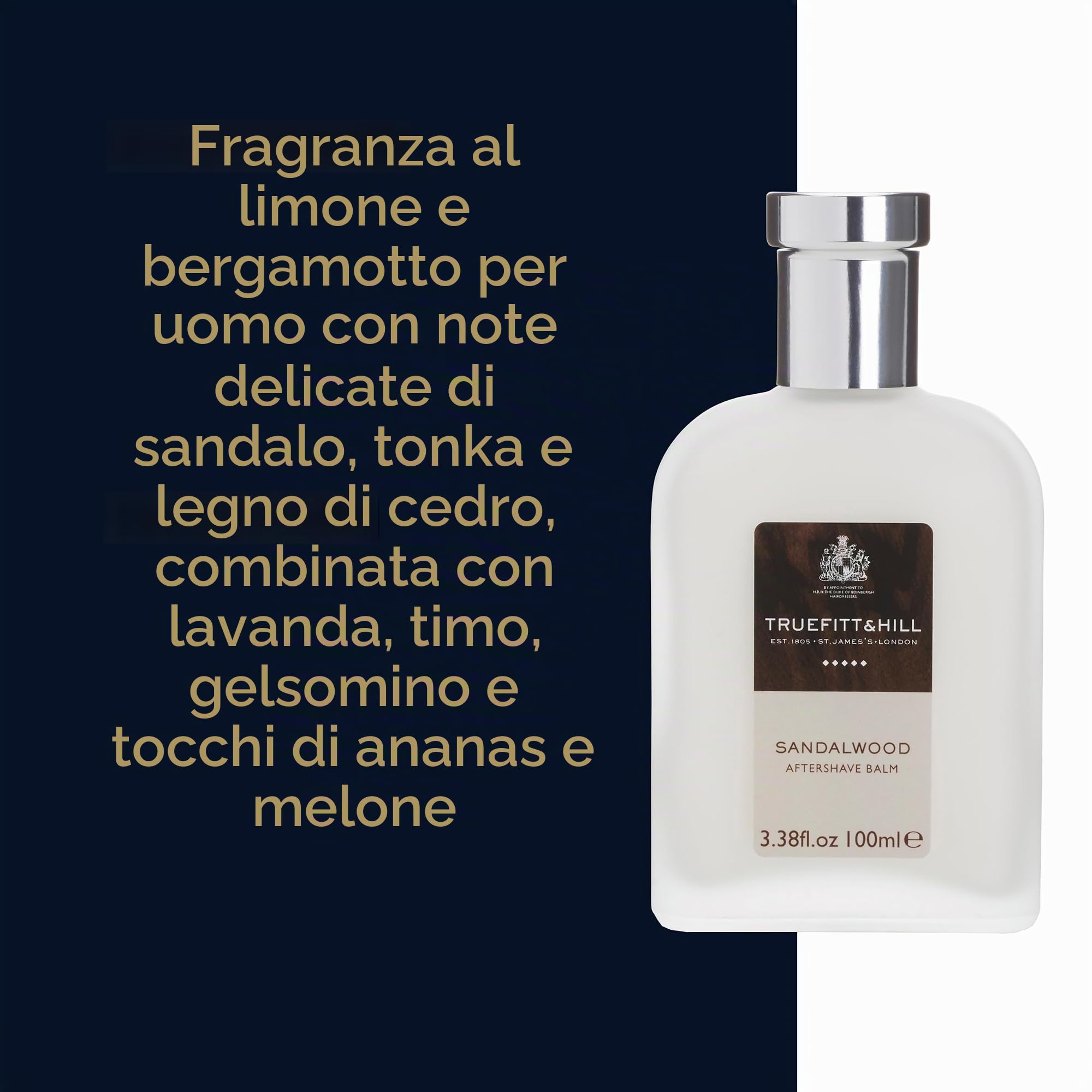 Truefitt & Hill 100ml Nuovo sandalo Balsamo dopobarba