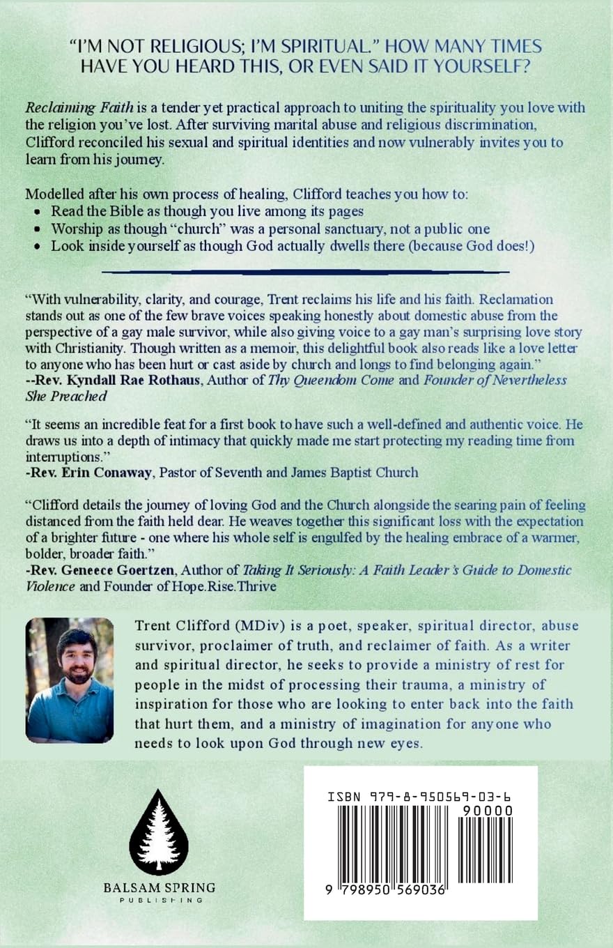 Reclaiming Faith: Learning to Reimagine Church, God, and Ourselves