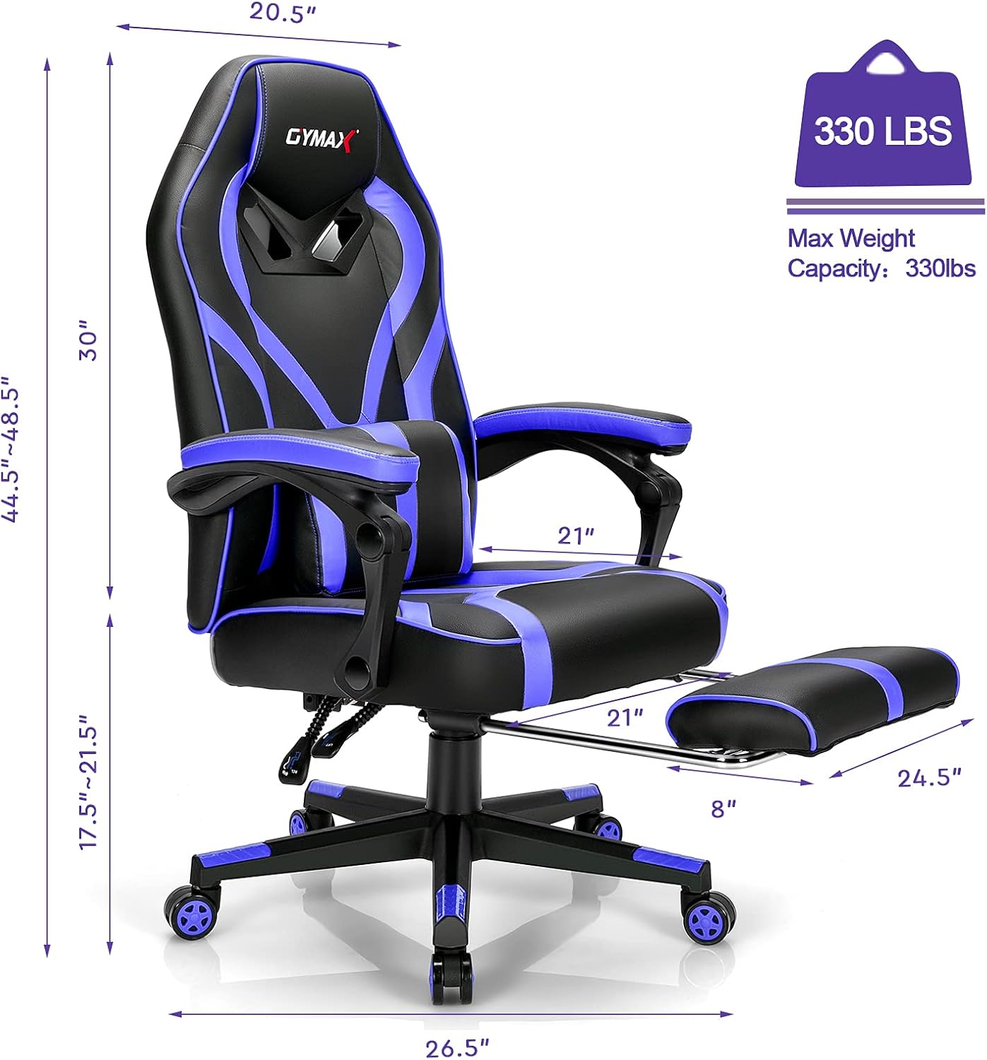 powerstone massage gaming chair