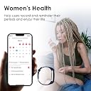 Fitness Tracker for Men and Women,Fitness Watch Waterproof with Activity Tracker and Sleep Monitor&Temperature Monitor,Smart Watch for Android and iOS Phones(Blue) gallery image