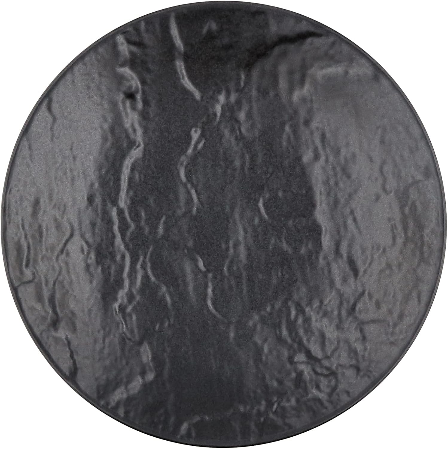 Commercial Tableware Meteo 67137371 Dessert Plate, 7.9 inches (20 cm), Black