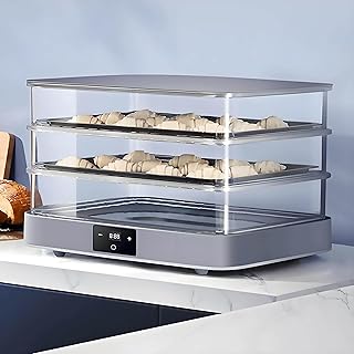 40L Smart Bread Fermentation Box - Electric Dough Proofer with Adjustable Temperature & Time, Even Heat Distribution for Perfect Proofing, Energy Efficient Baking Machine