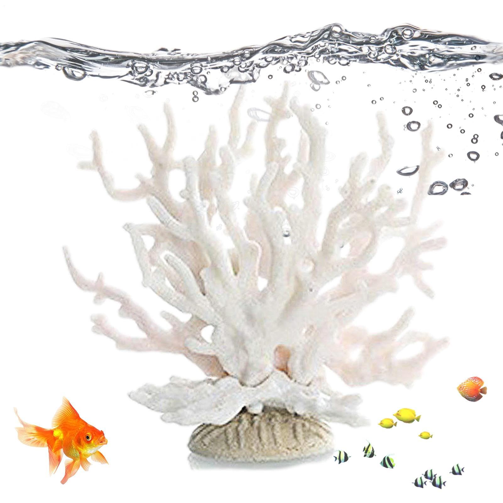 Corail d'aquarium - Paysage Simulation,Décor d'aquarium d'accessoires réservoir Poissons Couleur Multiple pour des terrariums d'aquariums Marins d'eau Douce