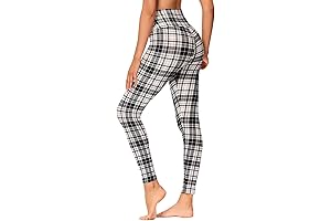 GAYHAY High Waisted Jeggins for Women: Tummy Control, Printed Leggings