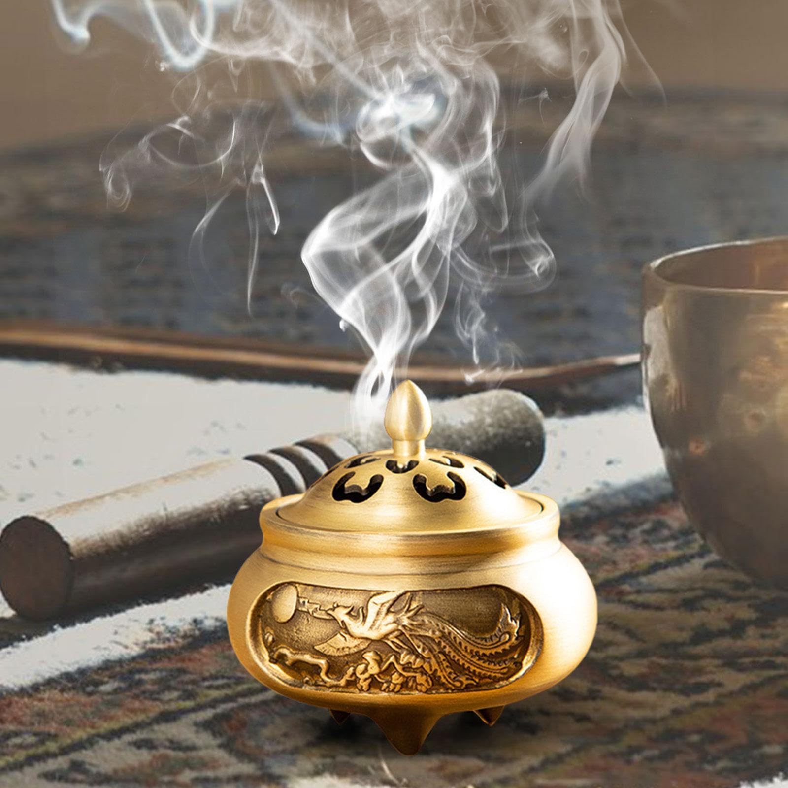 銅器 蘭花暖手炉 手提げ炉 香炉 茶道檀香炉 装飾品 工芸品 置物 銅器