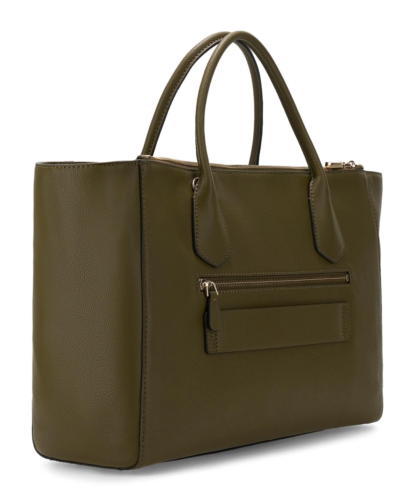 GUESS borsa a tracolla borsa da ufficio con scomparto per laptop Marissa Tech Tote Olive oliva