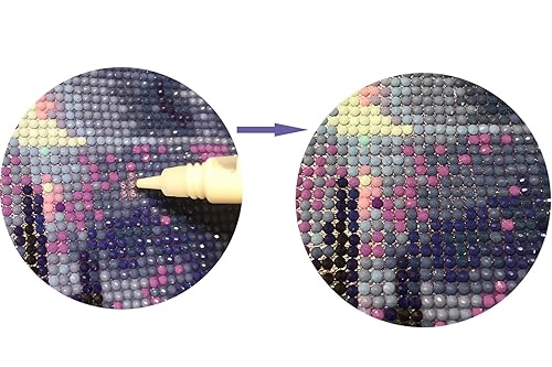 Miniatura 2 de Pegamento para pintura de diamantes, accesorios de pintura de diamantes, diseño especial para kits de pintura de diamantes 5D para adultos (12