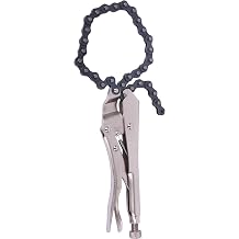 WORKPRO Chain Clamp Lock Pliers 19" Easy Lock & Release Action 1 Pair