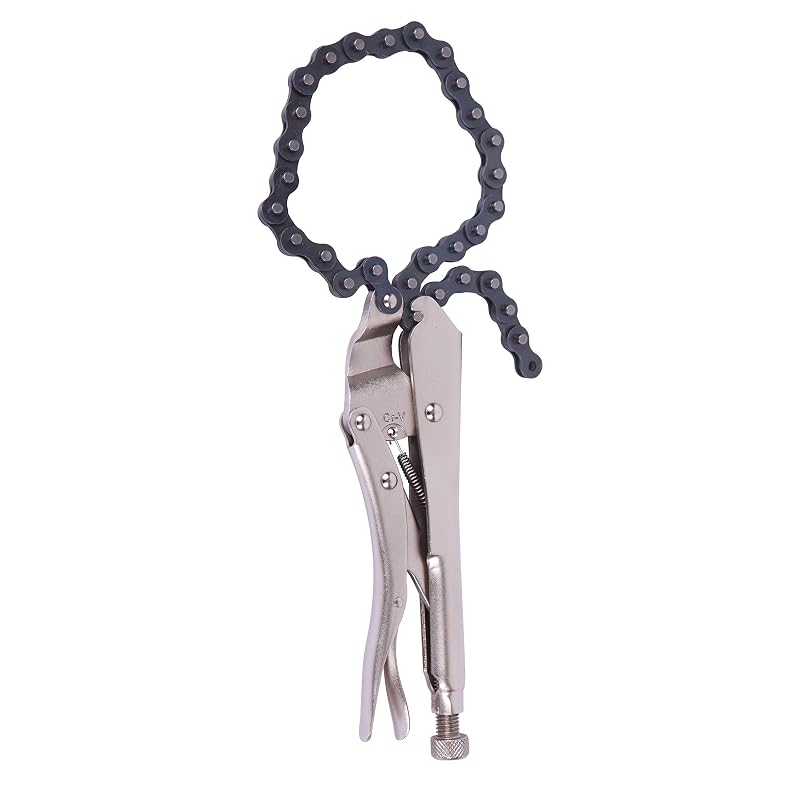 Alicate de Pressão com Corrente WORKPRO W031076, 48,3 cm, Travamento e Liberação Rápidos