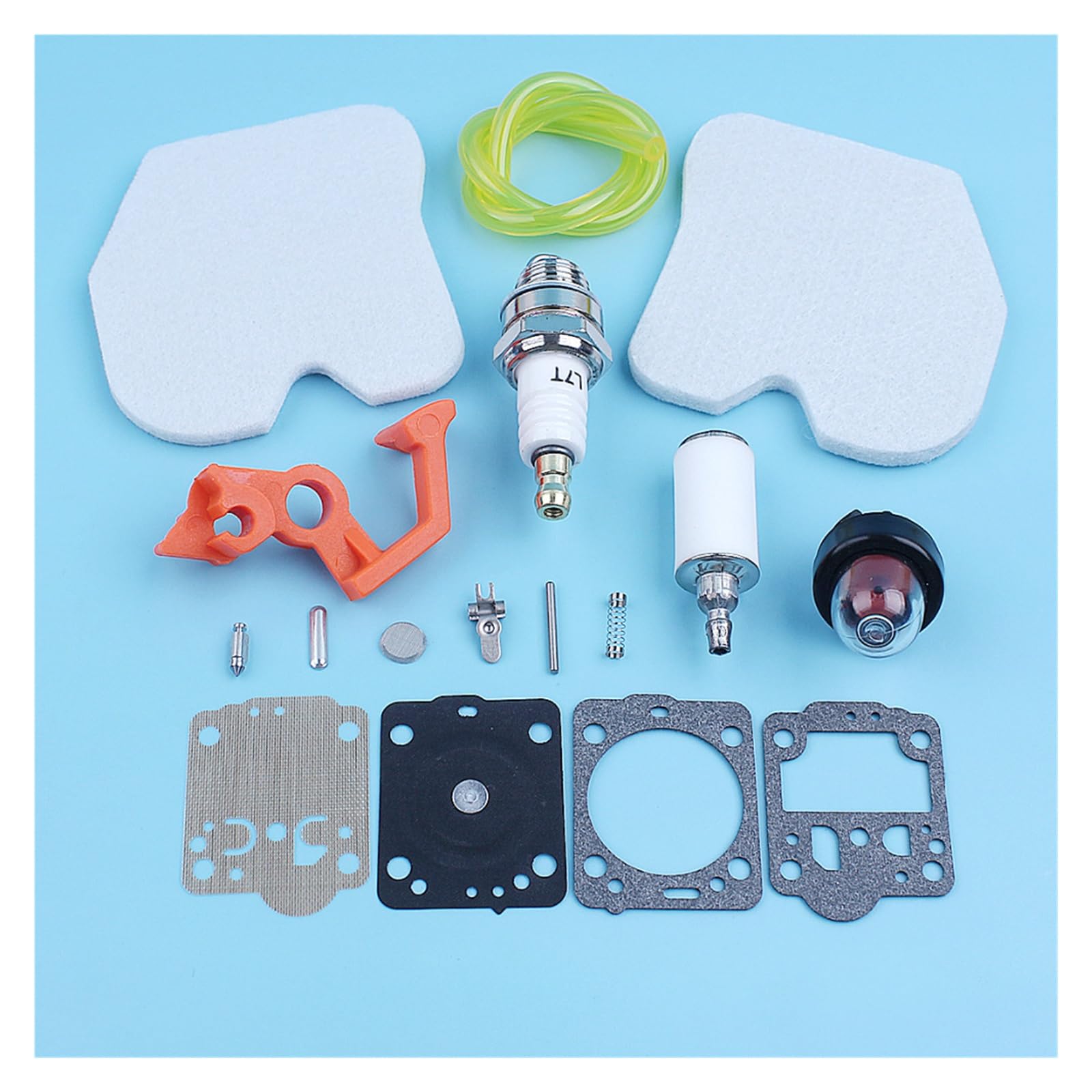 Service Carb Kit filtre à carburant air for McCULLOCH CS340 CS380 tronçonneuse ligne de gaz ampoule d'amorçage ensemble bougies d'allumage pièce rechange