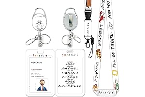 Friends Lanyard: Keep Your Badge Safe and Show Off Your Fandom