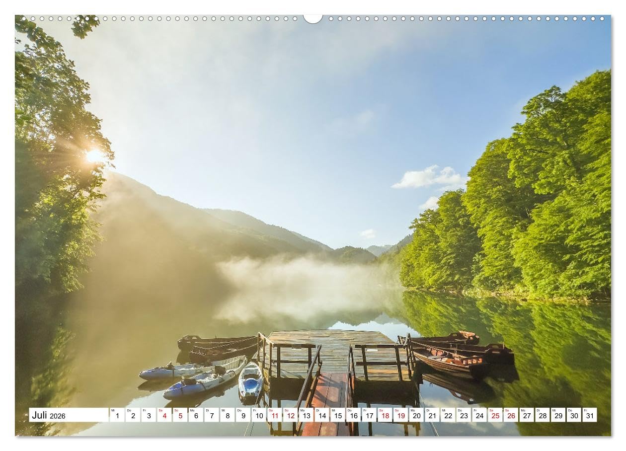 Montenegro - Das Land der schwarzen Berge (hochwertiger Premium Wandkalender 2026 DIN A2 quer), Kunstdruck in Hochglanz: Land im Balkan mit traumhaften Landschaften (CALVENDO Orte)