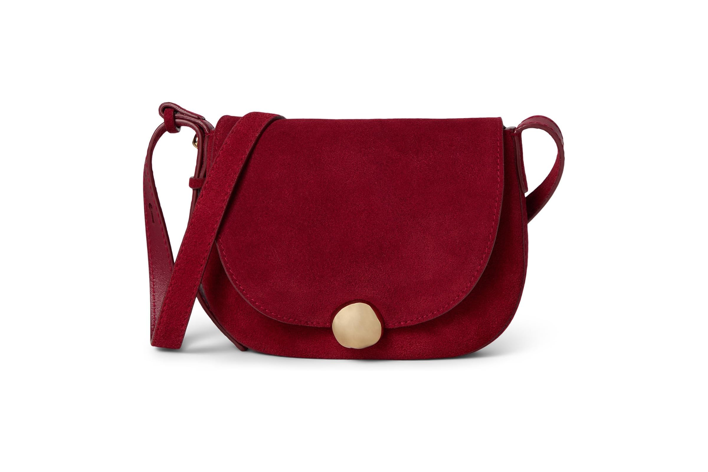 Женская сумка Madewell Suede Sm Dakota Saddle Crossbody
