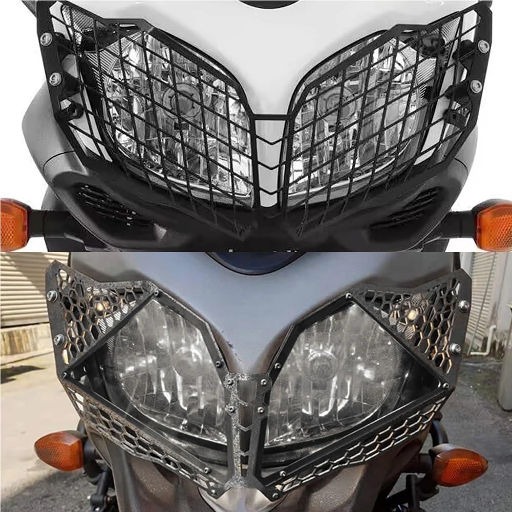 Couvercle protection phare V-STROM 650 anti-fissure 2012-2016