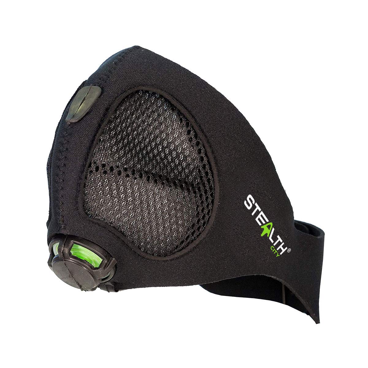 Stealth CITY FFP3 Reusable Face Mask with Washable Harness, Super comfortable face covering suitable for work & leisure