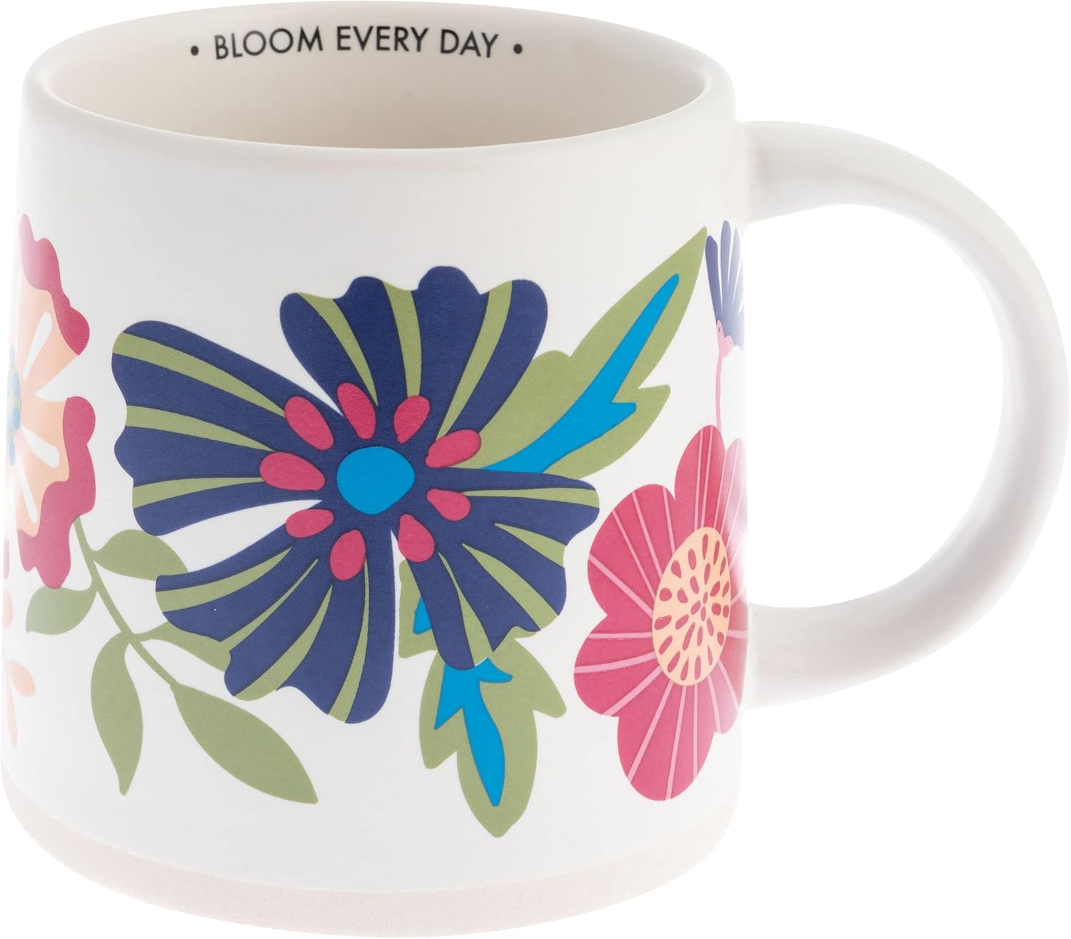 Karma, 14 oz Shelly Mug - Cute Coffee and Tea Mug - Ceramic Coffee Mugs for Women and Men, Hello Sunshine
