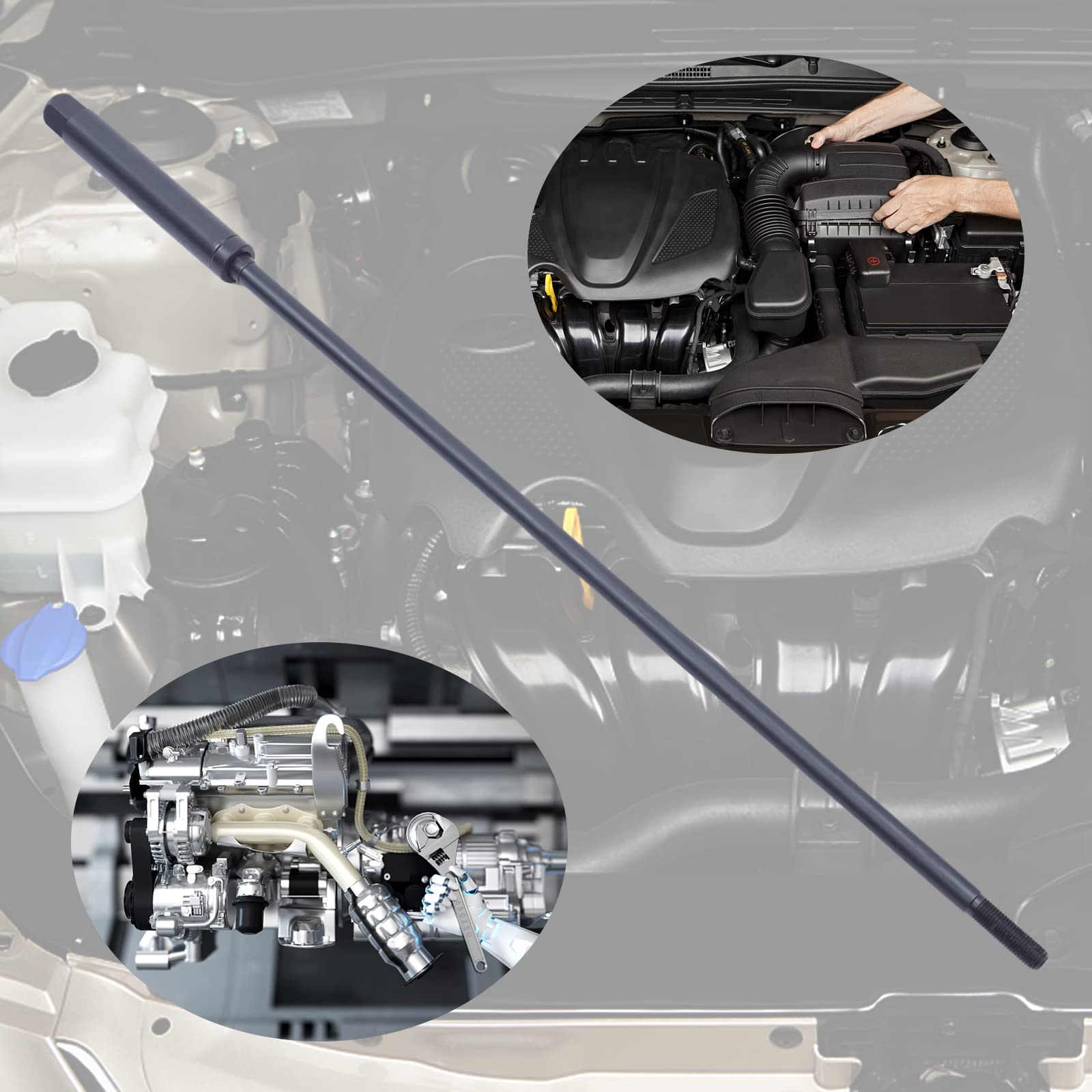 Snapklik.com : Bridgeport Mill Head Drawbar 7/16 Thread Milling Machine ...