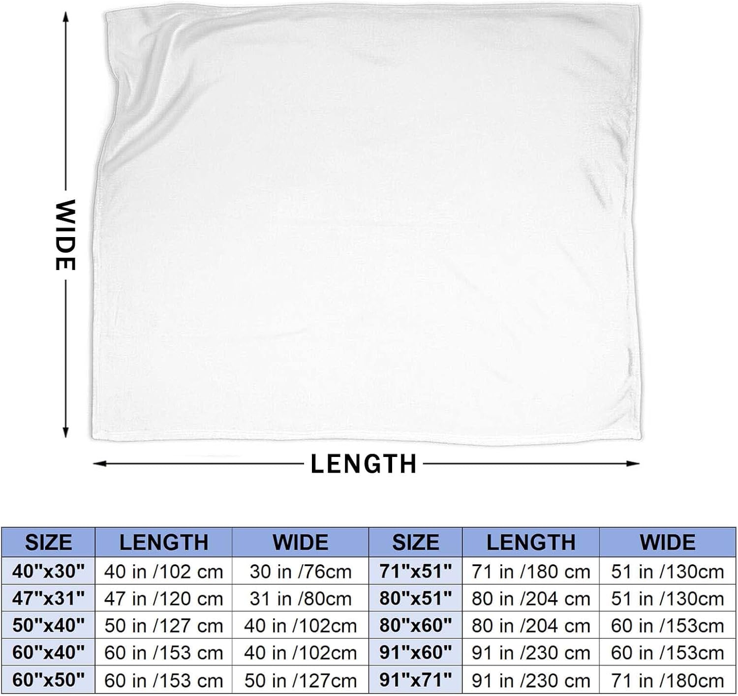 Blanket with Pictures Customized Throw Blankets for Couch Bed Custom Photo Text Soft White Flannel Fleece Customize 1-10 Photos, Personalized Gifts for Mom Dad Wife Husband Couple 40 x 60 Inch - Image 4