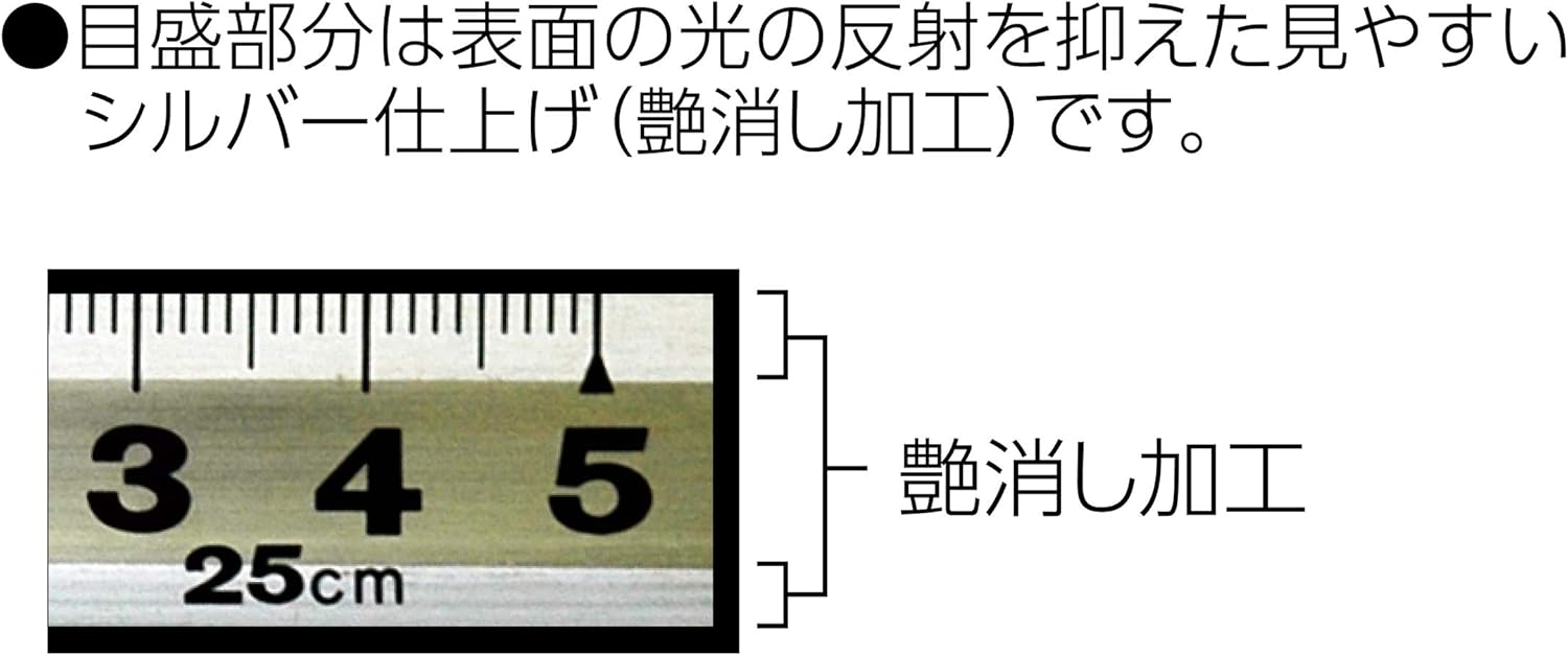 Shinwa Sokutei 10373 Useful Curve Scale for Carpentry 19.7 inches (50 cm)