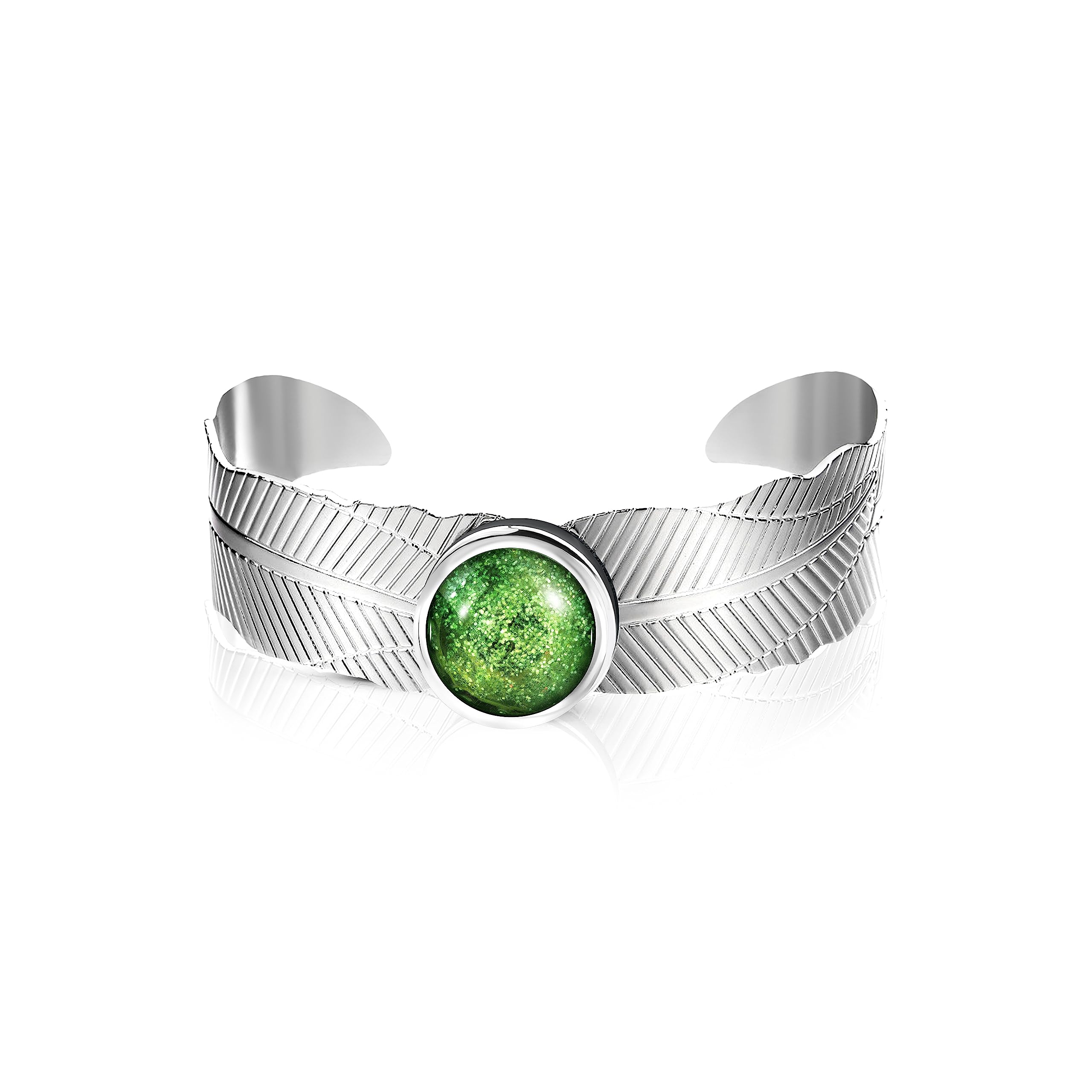 ANDANTE Chunk Druckknopf - Weihnachtsbaum Motiv Für Armbänder Und Schmuck