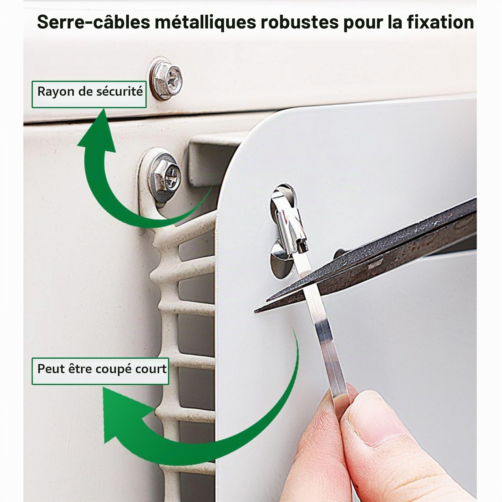 Couvercles de climatiseur pour unités extérieures, déflecteur de Ventilation en Acier galvanisé, écran de Protection de Ventilation, clôture de Protection du condenseur de compresseur AC