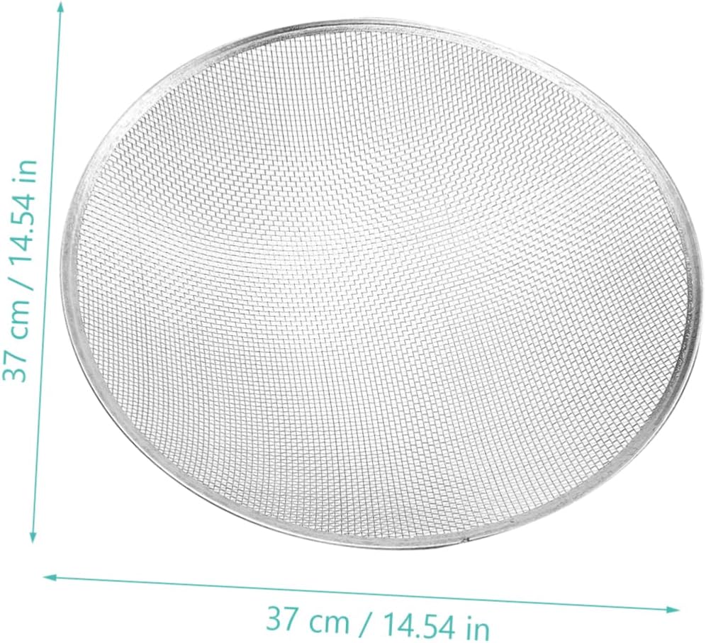 Cabilock Round Mesh Screen Mesh Strainer Strainer Flour Sifter Garden Filter Sifter Wire Sieve
