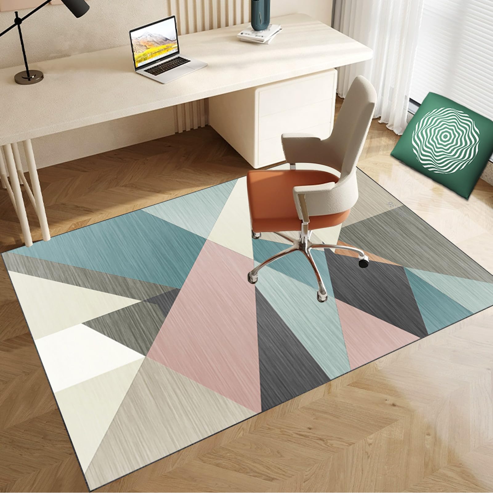 Office Chair Mat for Carpet & Hardwood Floors - 90 x 150 cm Non-slip Gaming Chair Protector for Office & Home