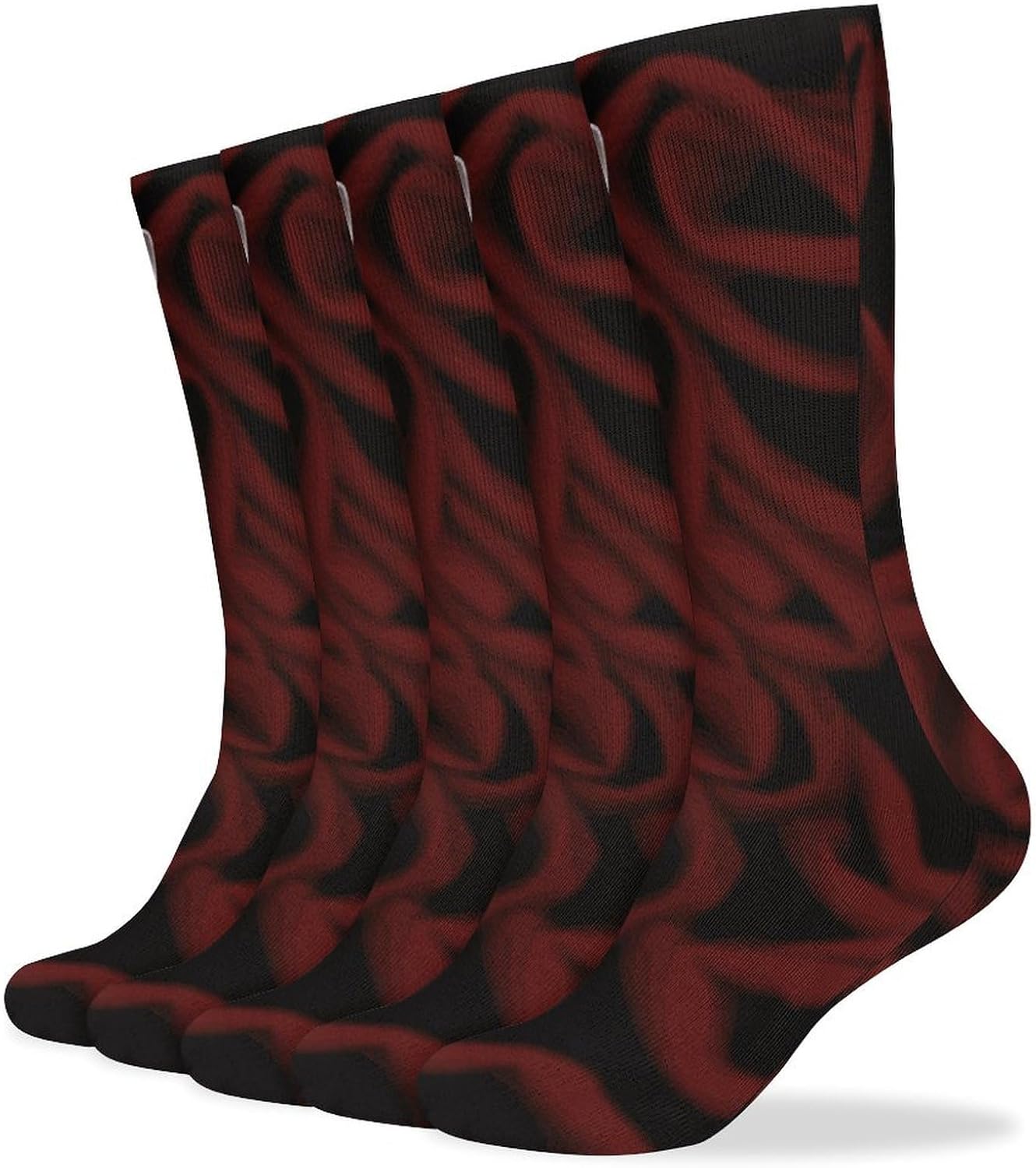 Giraffe Kissing Flower Stocking - Cute Casual Long Athletic,Crew Sock for Men Women,Running Socks Soft Breathable for Gift