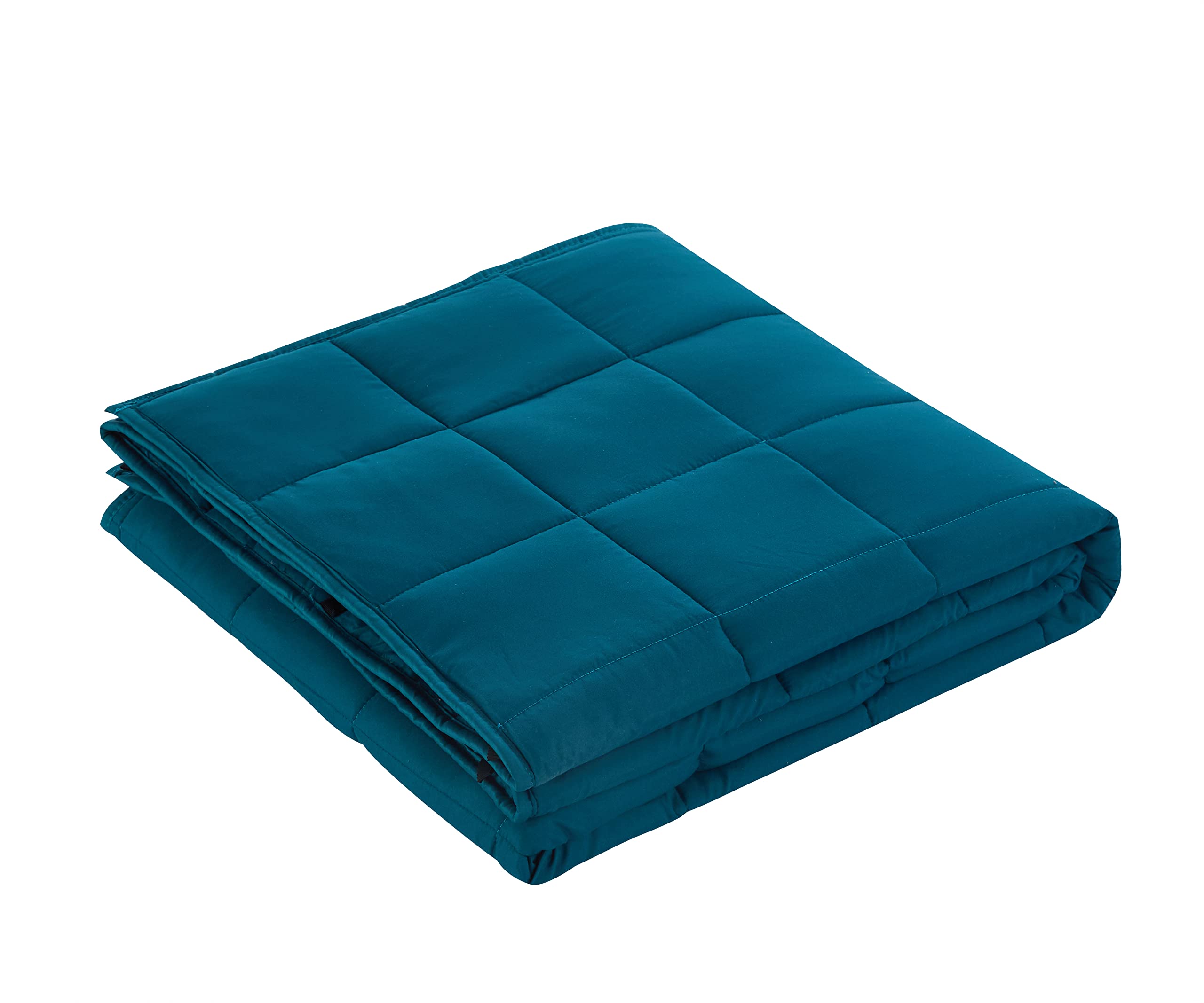 DREAMLANDING Gewichtsdecke Glasperlen Füllung Schwerkraftdecke für Erwachsene Schlaflosigkeit Stress Angstabbau Schwere Decke (150 * 200cm,9kg)