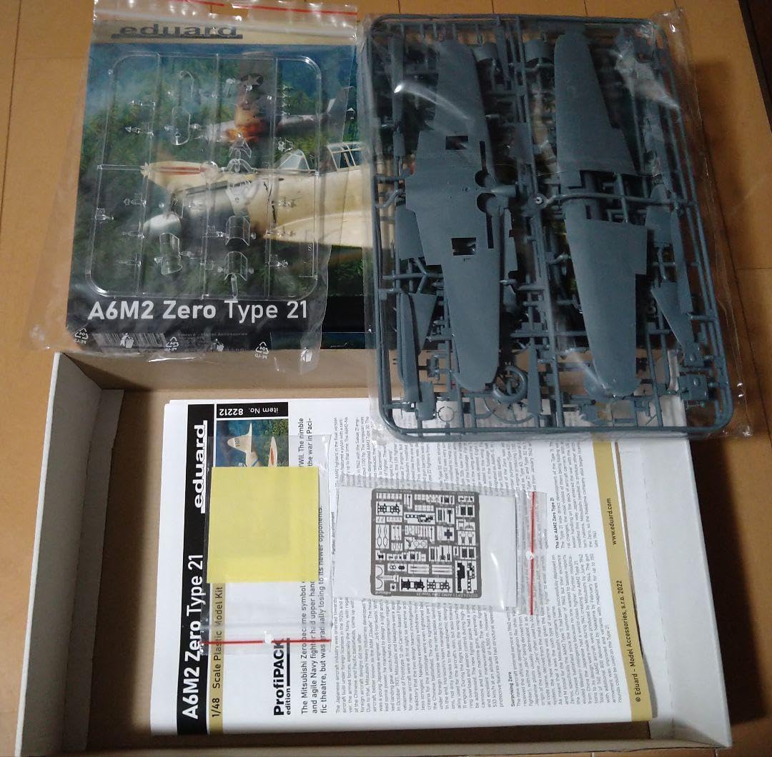 1/48 エデュアルド 零戦 21型 ＆ 32型 プロフィパック 2個セット 零