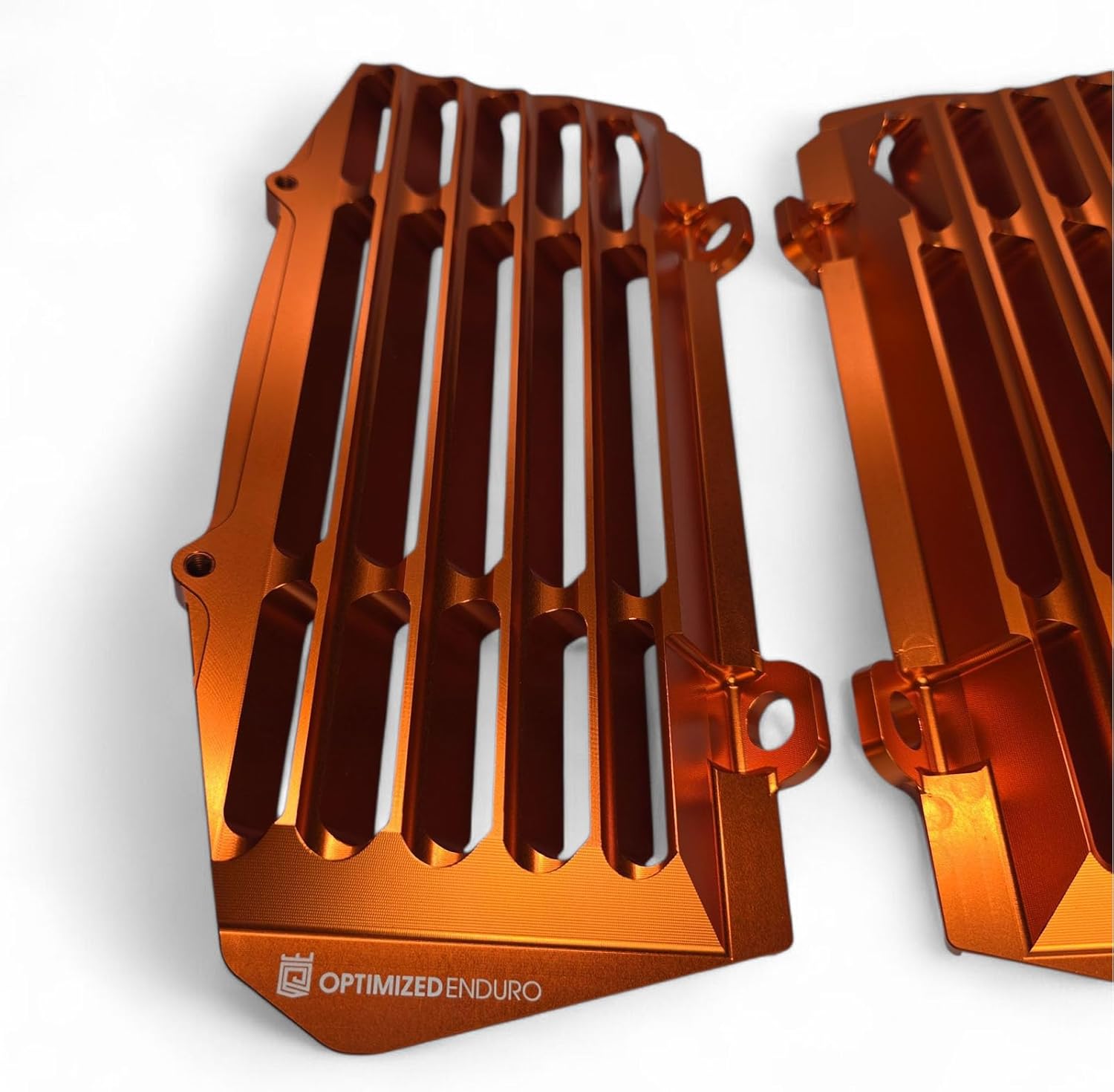Optimized Enduro - Radiator Guards for 2016-2023 KTM Orange